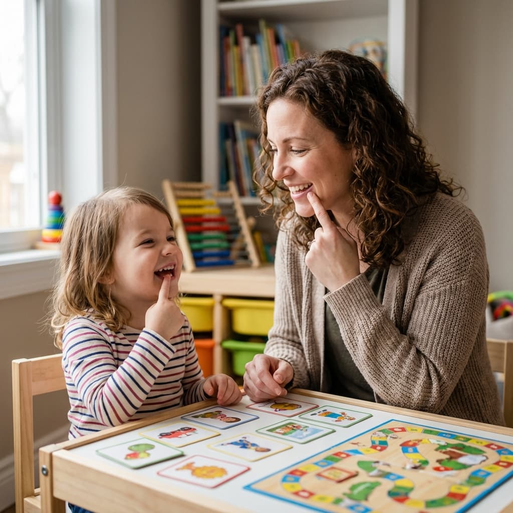 Speech Therapy session